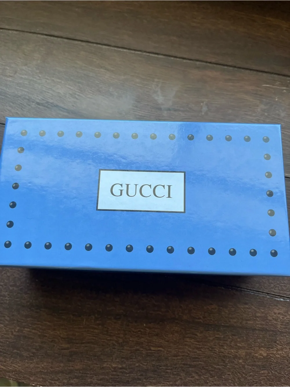 Black Wide-Arm GG Logo Sunglasses
